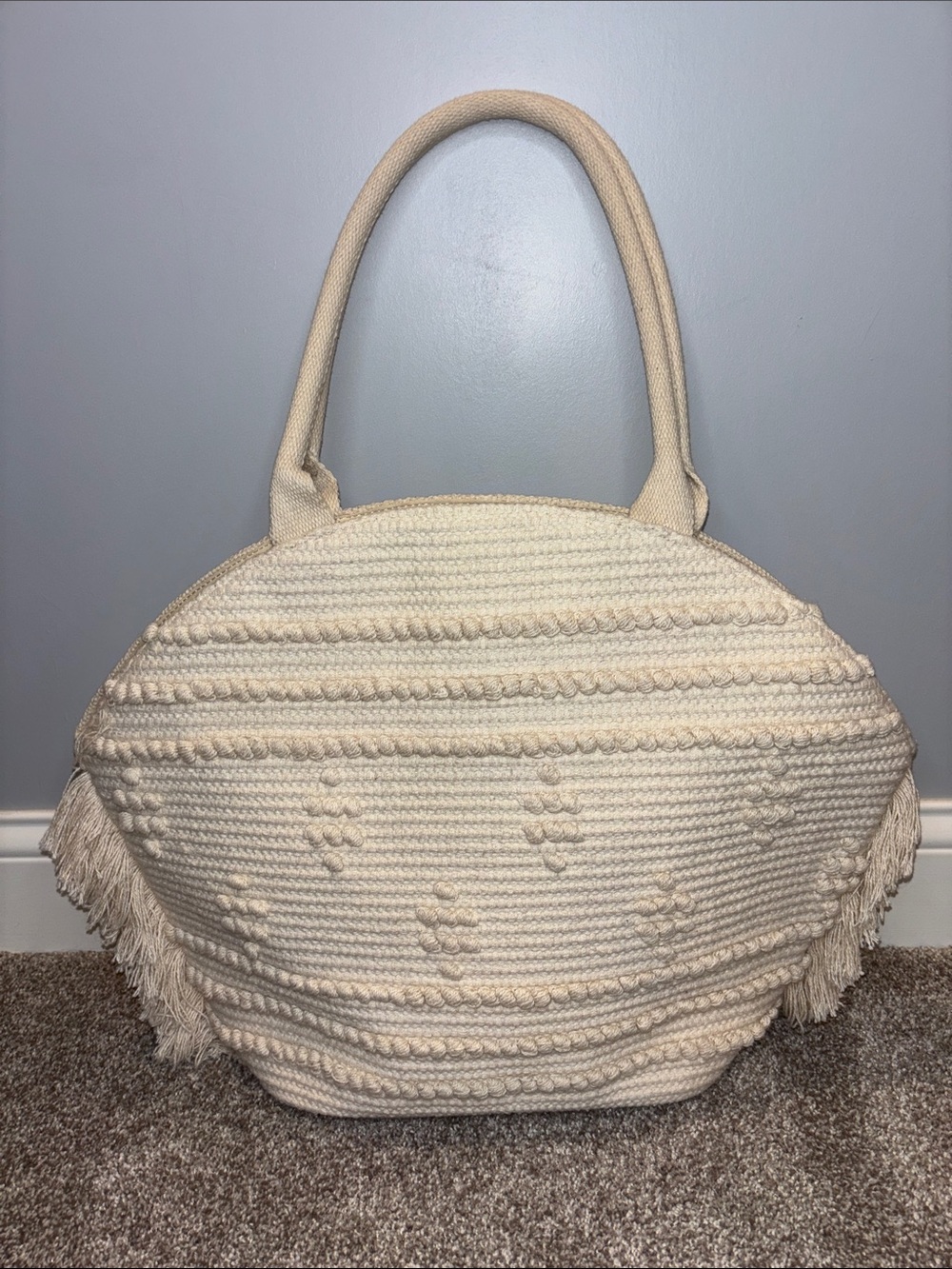 NWOT Shade & Shore Woven Tote Bag